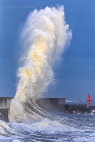 Wellen in Lesconil