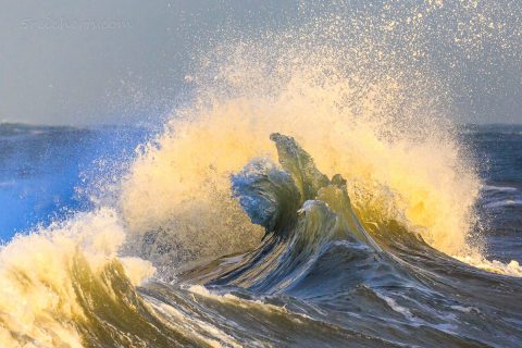 Wellen in Lesconil