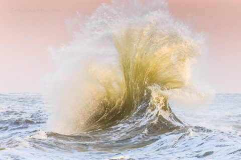 Wellen in Lesconil