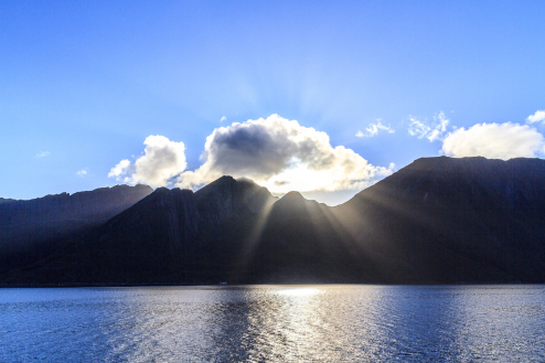 Berge der Lofoten, Norwegen