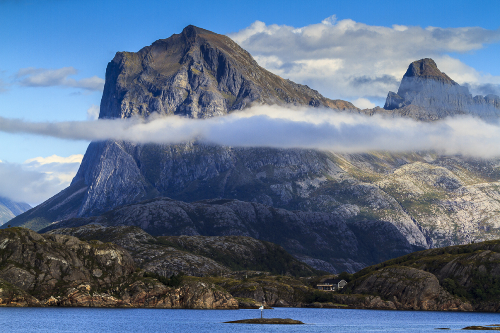 Berge an der RV 17, Norwegen