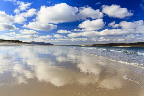 Luskentyre Beach, Isle of Harris, Schottland