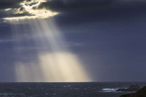 Regenwolke, Vesteralen, Norwegen