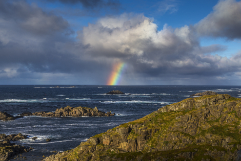Regenbogen, Litloy, Norwegen