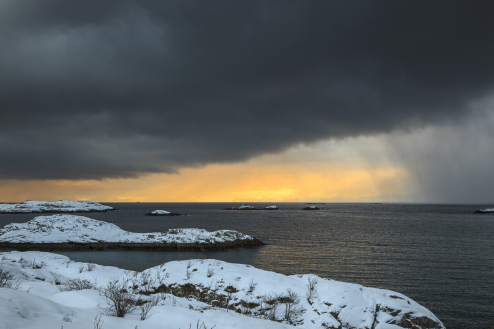Vestfjord Lofoten, Norwegen