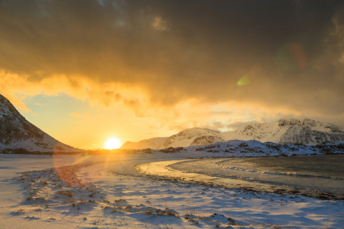 Hov, Lofoten, Norwegen