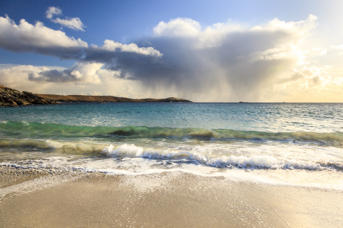 Meal Beach, Insel Burra, Shetland