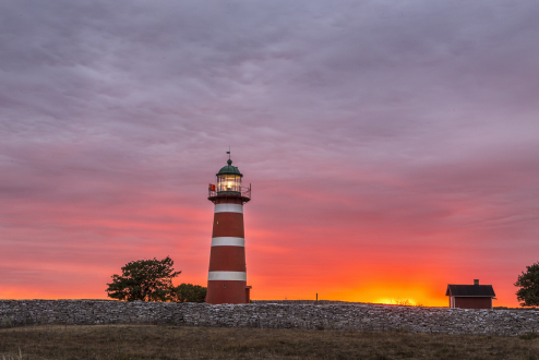 När Leuchtturm Gotland, Schweden