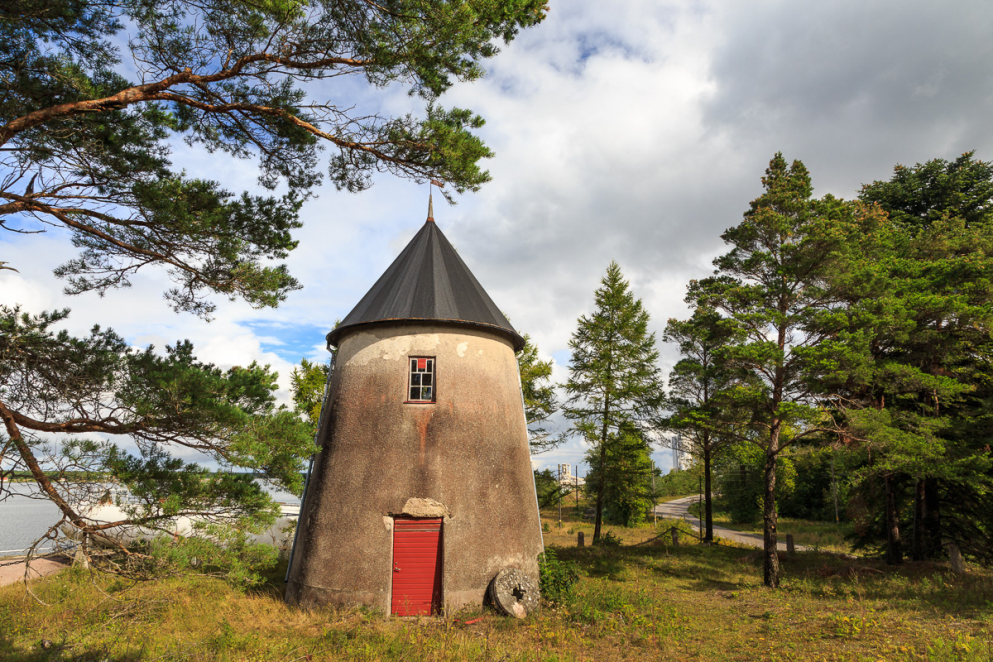 alte Mühle, Gotland, Schweden