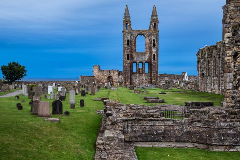 Cathedral, St Andrews, Fife, Schottland