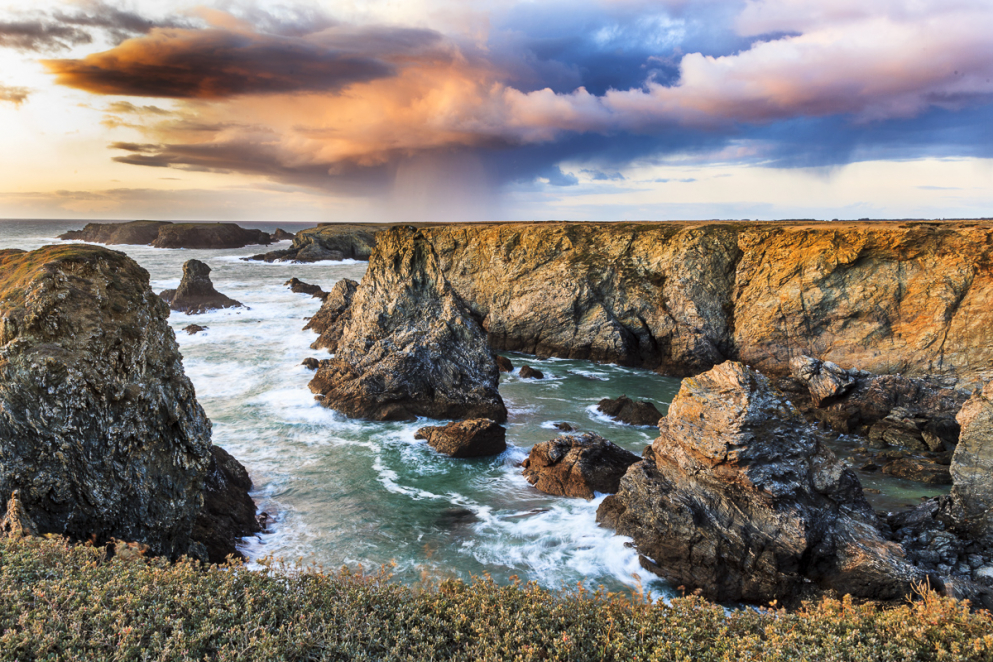 Aiguiles. Belle Ile, Bretagne