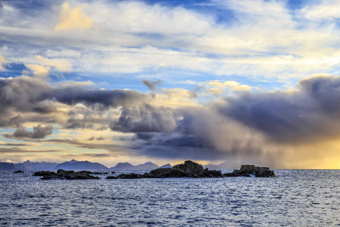wechselhaftes Wetter auf Littleisland