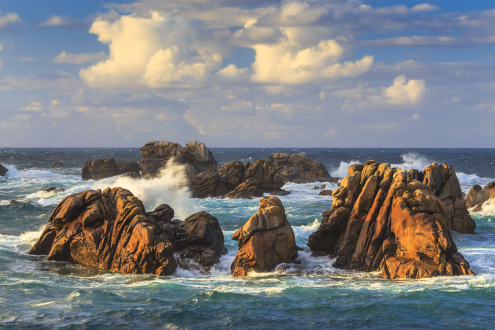 Felsenlandschaft, Pern, Ouessant, Bretagne