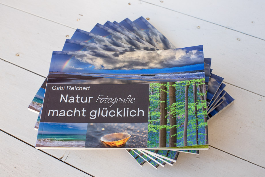 Erste Version des Buches: Natur-Fotografie macht glücklich