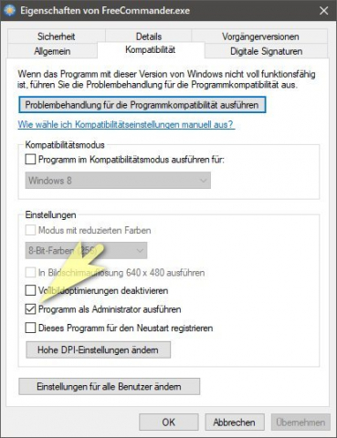 FreeCommander Installation