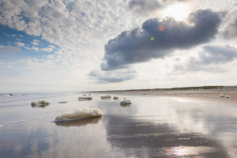 Wolken und Schaum, Ameland