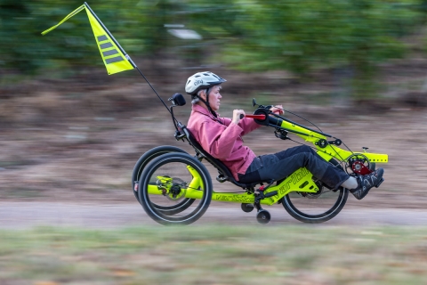 Nur mit dem Armen Radfahren, Varibike