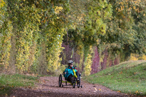 Am Rhein unterwegs mit dem Vari Trike