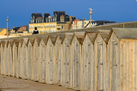 Strandhäuschen, Dieppe