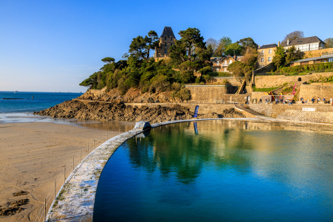Städtischen Schwimmbad von Dinard