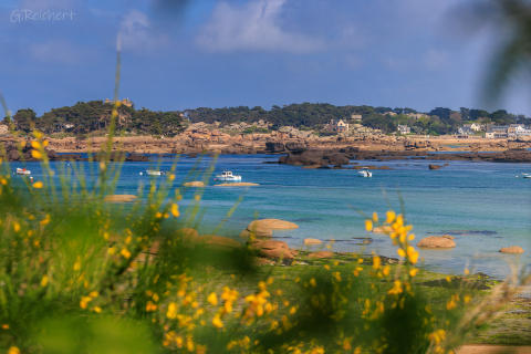 Blick über die Bucht, Ile RenoteBlick über die Bucht, Ile Renote