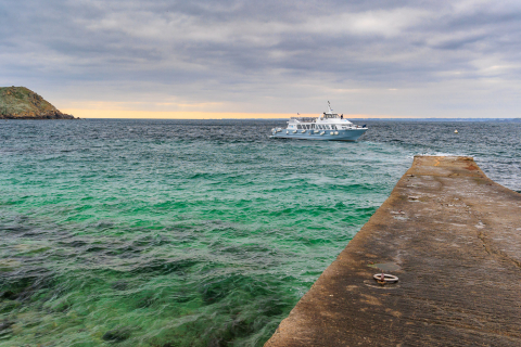 Das Boot, das uns zu den Sept Iles bringt