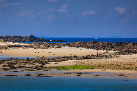 Ebbe vor der Ile Grande