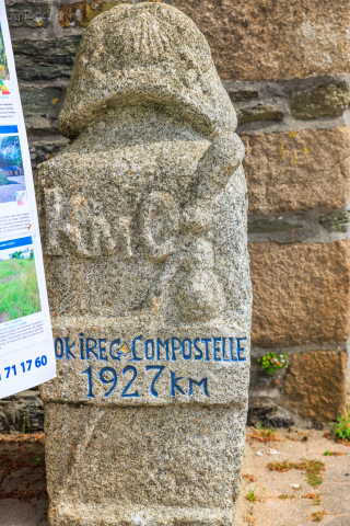 Jakobsweg-Startstein