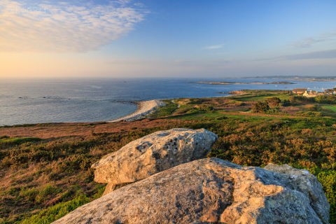 Panorama Punkt auf der Ile Grande