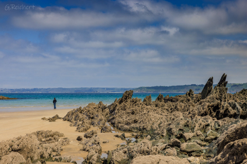 Plage des cures, Plestin les Greves