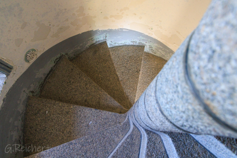 Treppenhaus des Leuchtturms Trezien