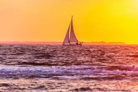 Sonnenuntergang, Ameland