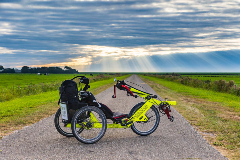 Mit dem VariTrike auf Ameland unterwegs