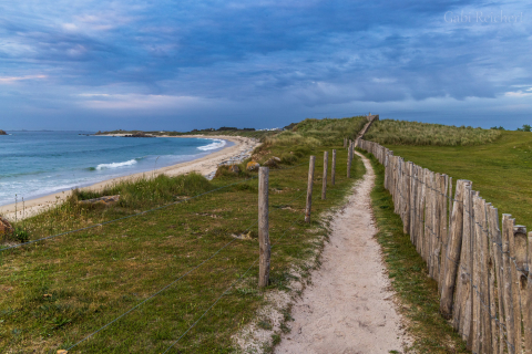 Küstenwanderweg GR 34, Cleder, Bretagne