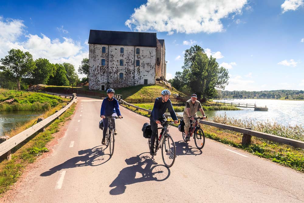 Fahrrad Tour über die finnischen Aland Inseln