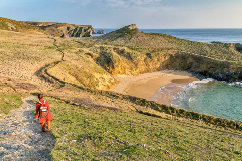 Auf dem Küstenwanderweg, Belle-Île