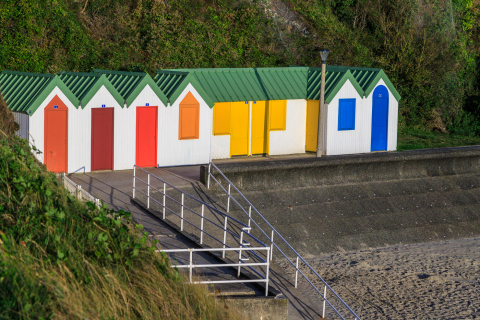 Strandhütten Binic