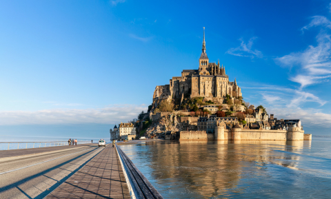 Grand Maree am Mont Saint Michel