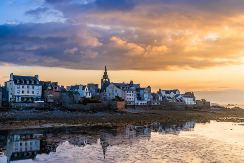 Sonnenuntergang in Roscoff