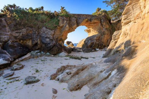La Roche Percée, Fouesnant, Finistère