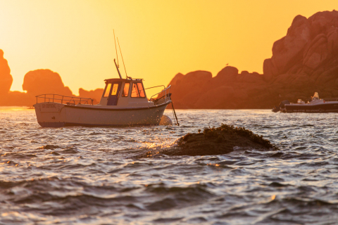 Brignogan, Sonnenuntergang