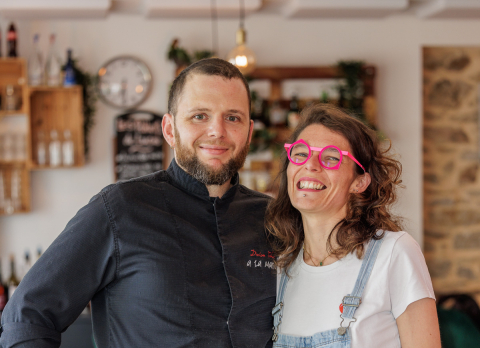 Dorothée und Dorian, A la Maison