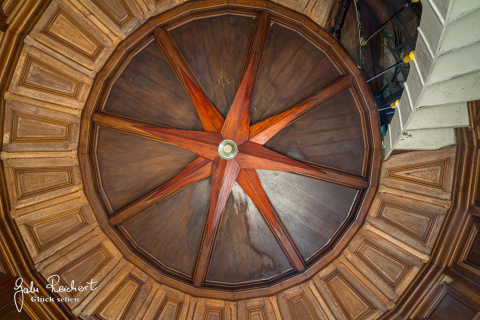 Detail im Leuchtturm Creac'h