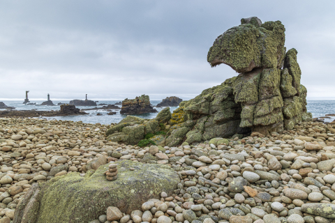 Regenwetter in Pern, Ouessant