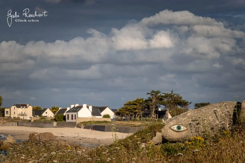 Auge des Pierre Chanteau in Brignogan-Plages