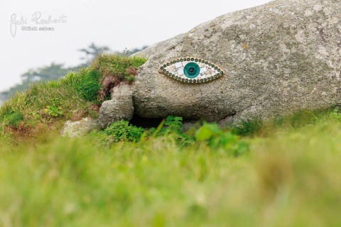 Auge des Pierre Chanteau in Brignogan-Plages