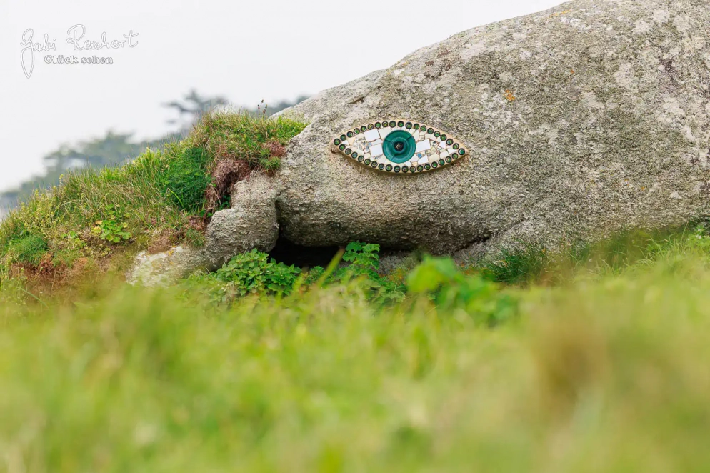 Auge des Pierre Chanteau in Brignogan-Plages