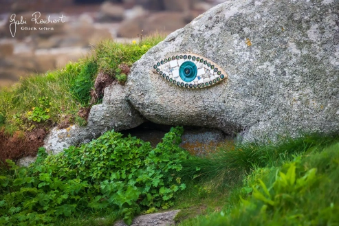 Auge des Pierre Chanteau in Brignogan-Plages