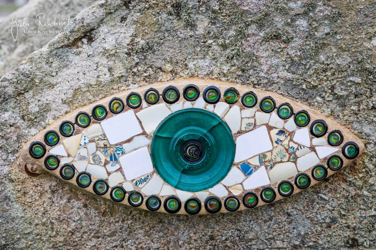 Auge des Pierre Chanteau in Brignogan-Plages