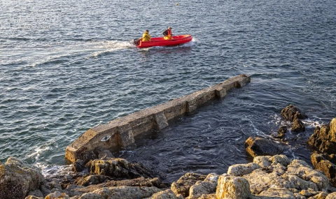 Auge auf der Insel Ouessant